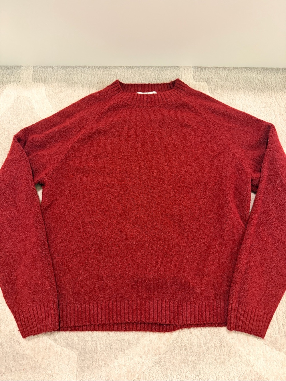 Urban Outfitters Red Crewneck Sweater